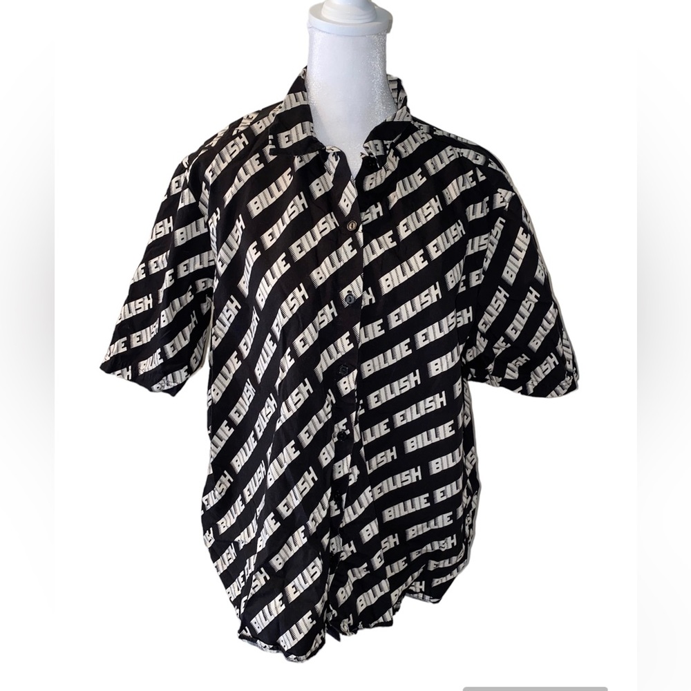 Billie Eilish Divided H&M Shirt Size S
